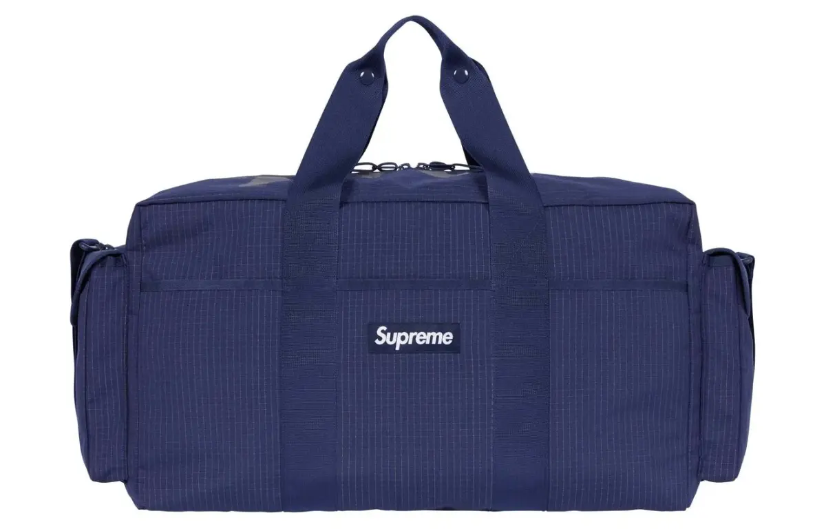 Supreme Nylon Travel Bag Unisex Marine Blue