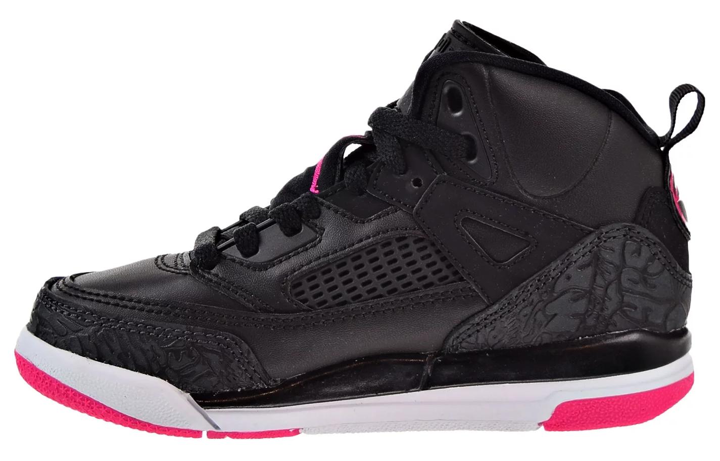 Jordan Spizike high-top retro basketball shoes for men and women, black