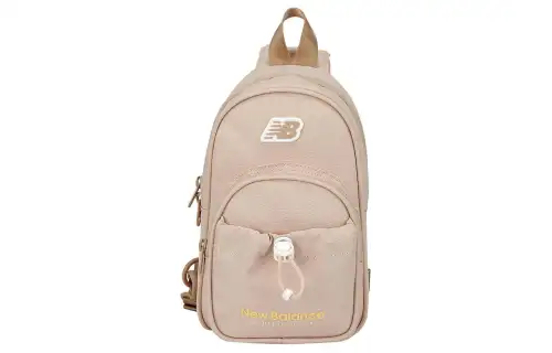 New Balance Polyester Backpack Medium Unisex Beige