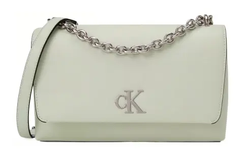 CK/Calvin Klein Synthetic Material Envelope Bag, Crossbody Bag Women's Verdant Chrysanthemum Green
