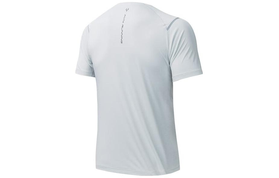 Anta Running Collection Running T Shirt Men’s Salt Crystal Gray