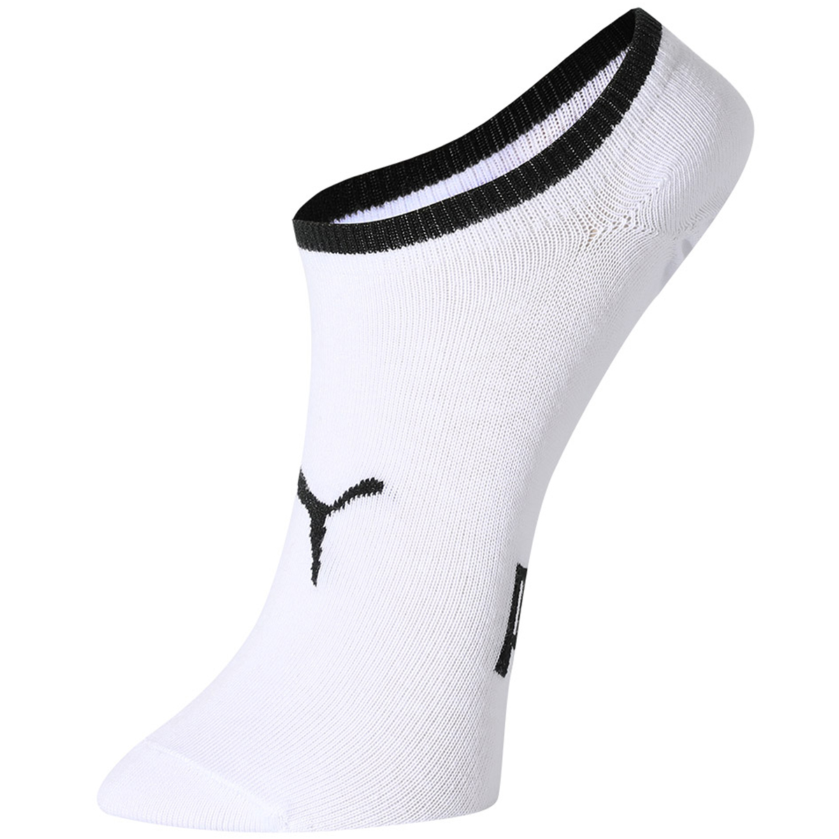 PUMA No Show Socks Unisex 3 Pack White