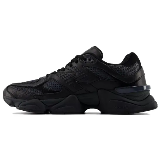 New Balance 9060 Triple Black Leather