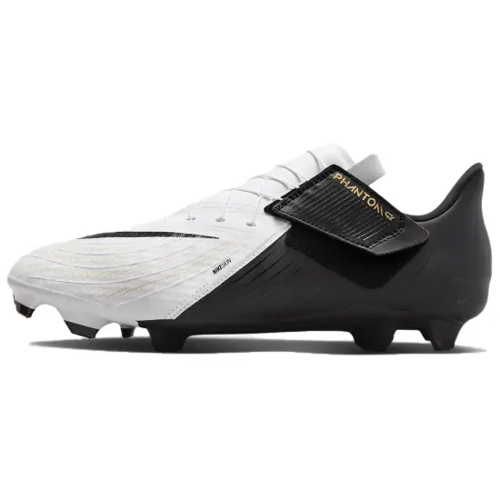 Nike Phantom GX 2 Academy EasyOn MG 'White Black Metallic Gold'