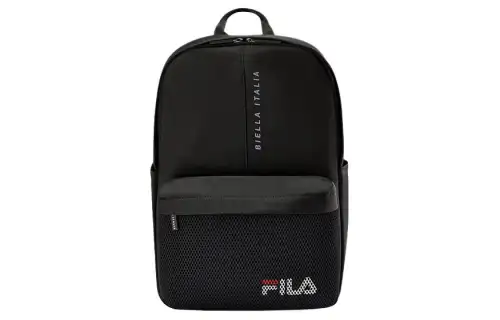 FILA Nylon Backpack Regular Men's Pitch Black