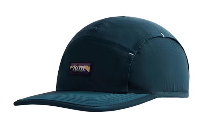 Кепка KITH kith-nylon-camper-cap-stadium (сине-зеленая)