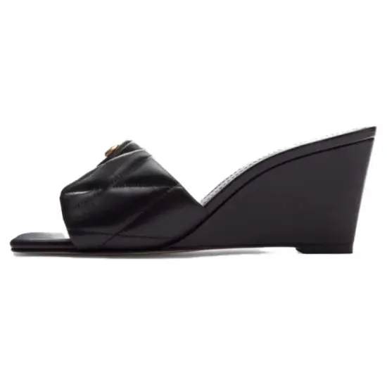 COACH Slip-Resistant Slide Slippers Women's Black