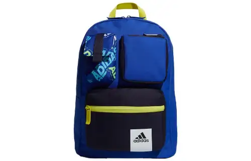 Adidas Polyester Backpack Regular Men's Blue