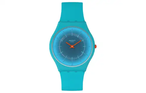SWATCH Unisex Blue Watch SS08N114
