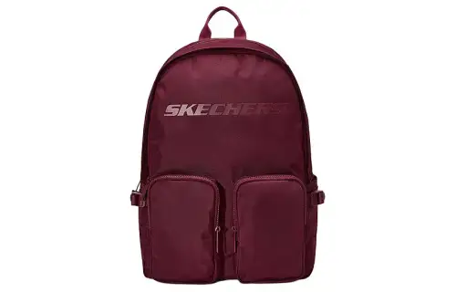 Skechers Fabric Backpack Regular Unisex Saddle Red