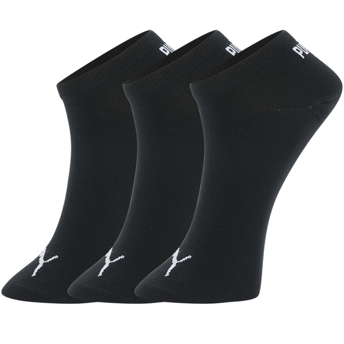 PUMA Ankle Socks Unisex 3 Pack Black