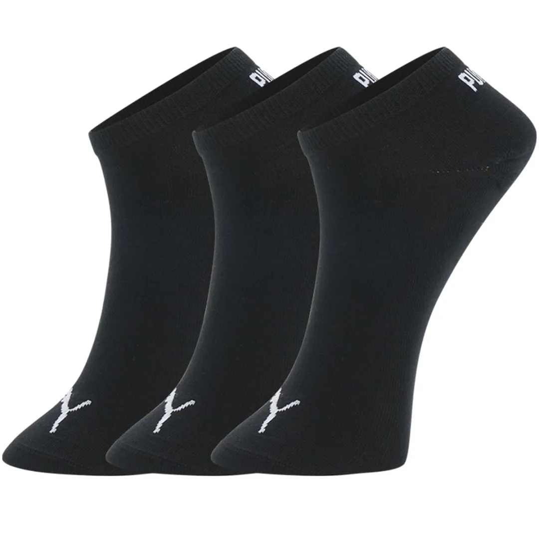 PUMA Ankle Socks Unisex 3 Pack Black