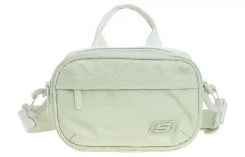 Skechers Polyester Camera Bag, Portable Crossbody Bag, Shoulder Bag Regular Unisex Sprout Green