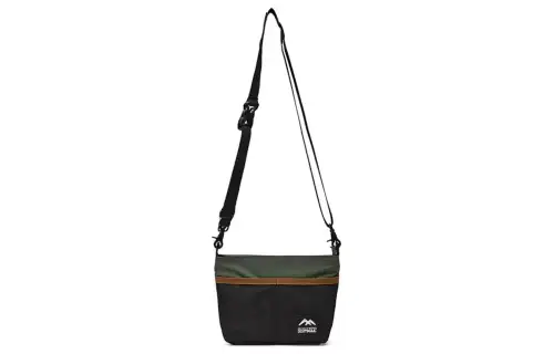 Skechers Fabric Crossbody Bag, Shoulder Bag Unisex Dark Ink Green