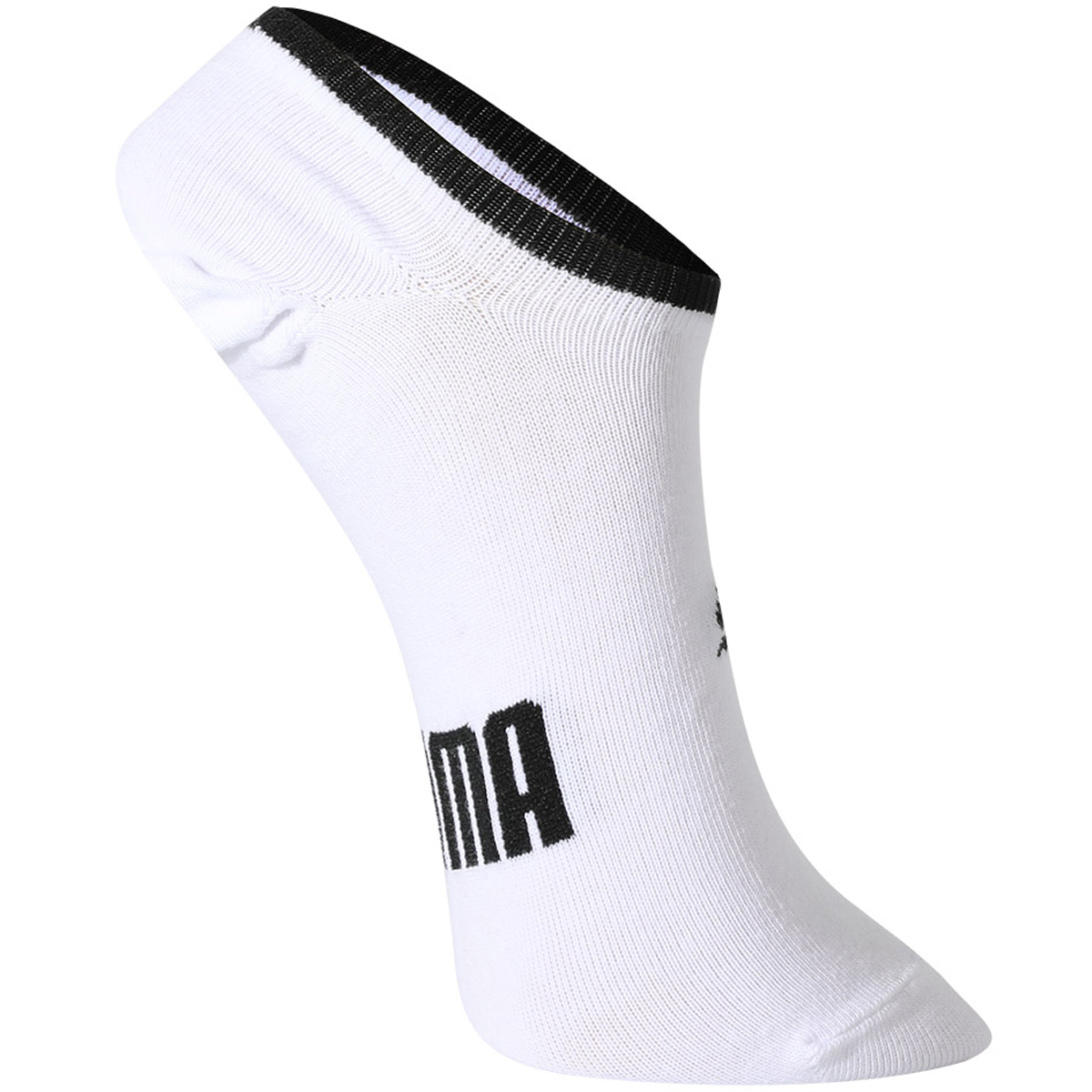 PUMA No Show Socks Unisex 3 Pack White