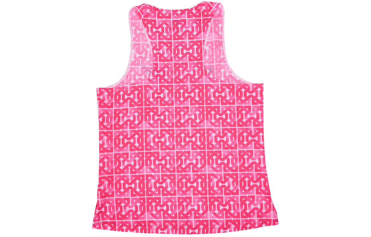 QIAODAN Running T Shirts Men’s Fluorescent Flying Shadow Pink Print Moderate