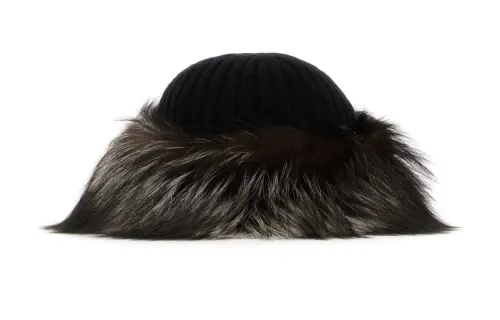 PRADA Yarn Beanies Women's Black