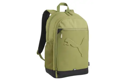 PUMA Polyester With Nylon Backpack Regular Unisex Olive Green