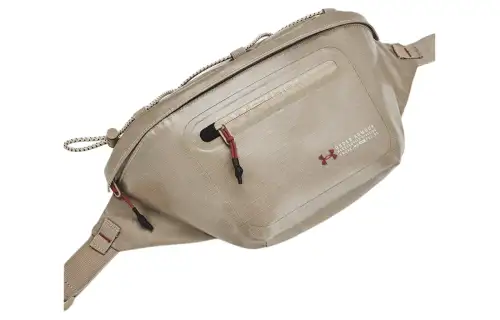 Under Armour Under Armour SUMMIT Polyester Fanny Pack Regular Unisex Taupe & Cinnamon Red
