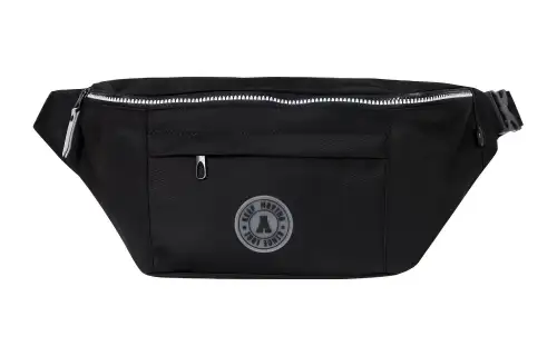 Anta Fabric Shoulder Bag, Crossbody Bag, Sling Bag, Fanny Pack Regular Unisex Black