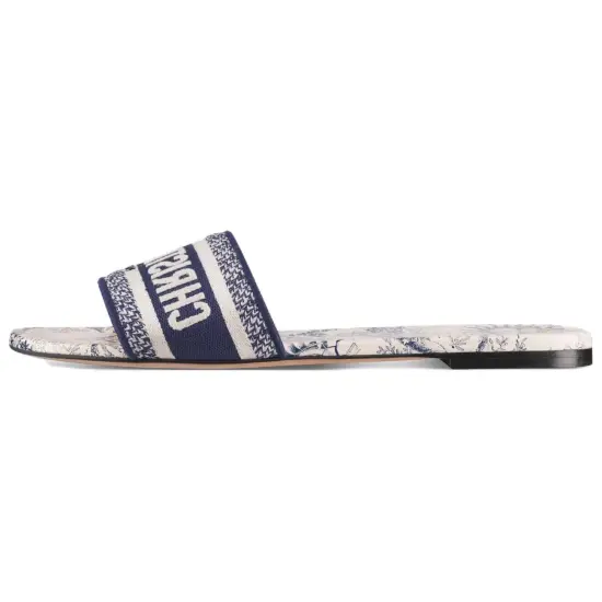 DIOR Slide Slippers Women's White