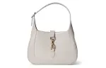 GUCCI Jackie 1961 Leather Handbag, Shoulder Bag Small Women's Light Beige