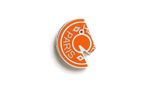 HERMES Carrousel Brooches Men's