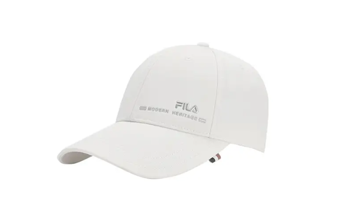 Кепка Fila Cotton Logo Cap (белая)