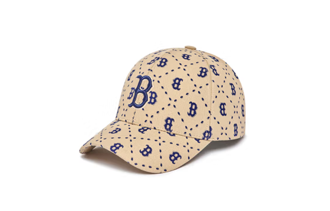 Кепка MLB Print Design (бежевая)