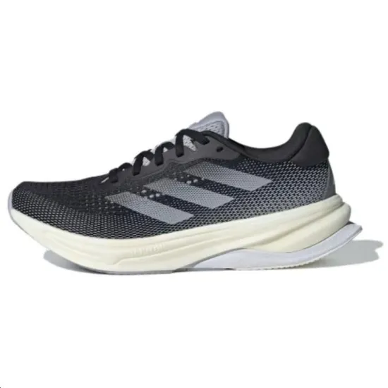 Adidas Supernova Solution Core Black Halo Silver Dash Grey Women's