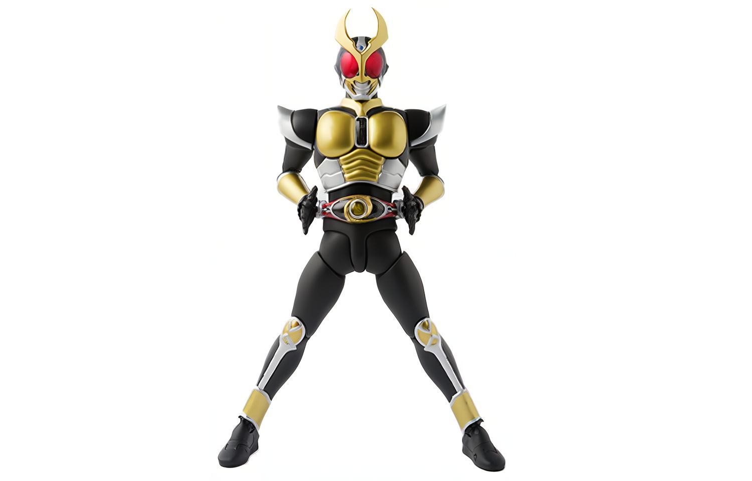 BANDAI Bandai Kamen Rider AGITΩ (Agita) shf real bone sculpture earth form Tsugami Sho action figure