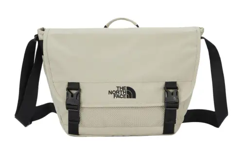 THE NORTH FACE 9L Messenger Bag One Shoulder Crossbody Outdoor Bag Polyester Light Beige Unisex