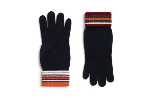 HERMES Knit Gloves Men's