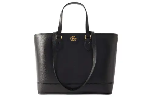 GUCCI Ophidia Leather Tote Bag, Shopping Bag, Shoulder Bag, Handbag Women's Black