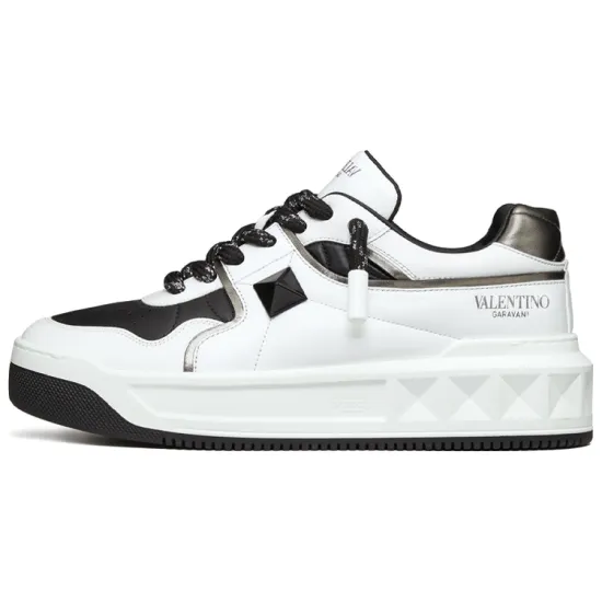 Valentino Garavani One Stud Low 'White Black'