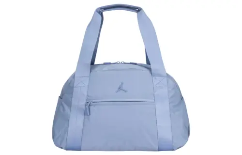 Jordan Polyamide Luggage Bag Gym Bag Large Unisex Blue Gray