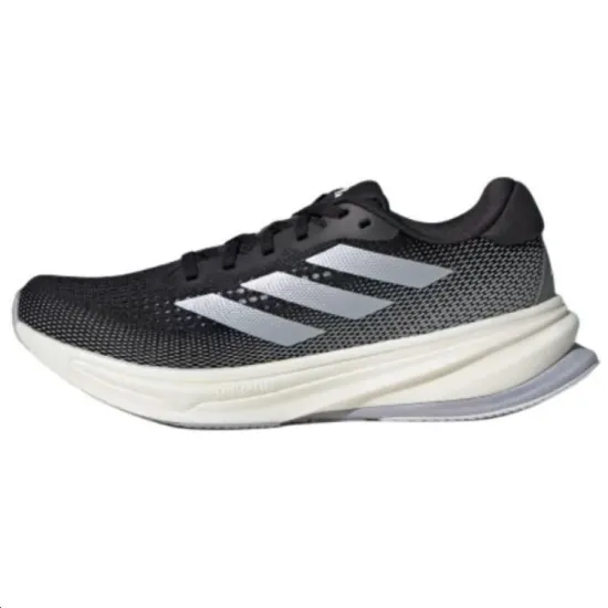 Adidas Supernova Rise Core Black Halo Silver Dash Grey Women's