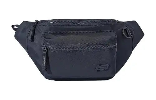 Skechers Fabric Fanny Pack Regular Unisex Charcoal Gray