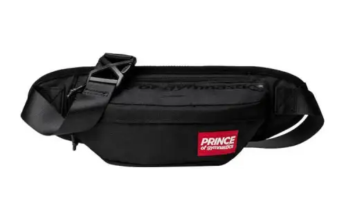 Li Ning Polyester Sling Bag, Fanny Pack Regular Unisex Black
