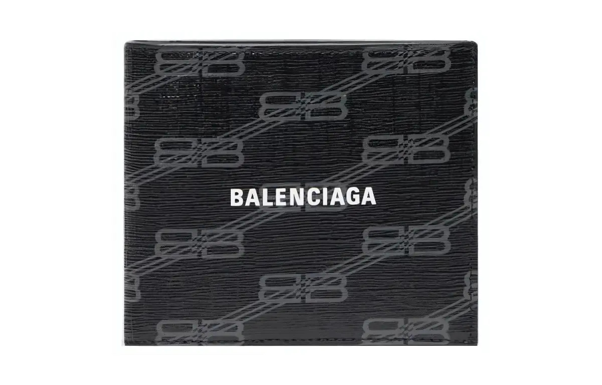 Balenciaga Polyurethane Wallet Men's Black