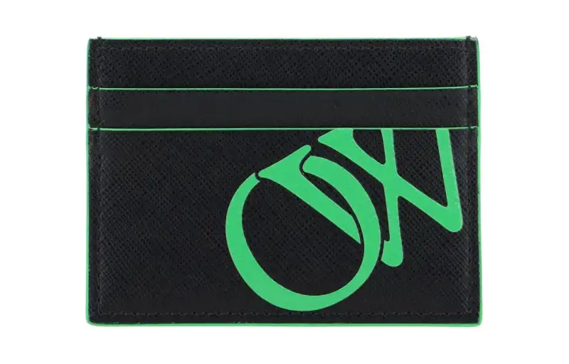 OFF WHITE Logo Printed Cardholder