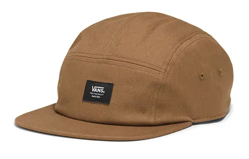 Vans Cotton Baseball Caps Unisex Brown