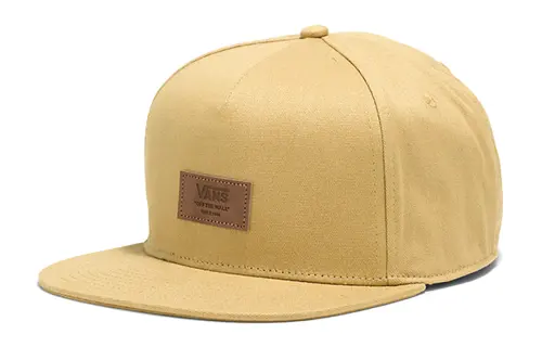 Vans Cotton Baseball Caps Unisex Yellow