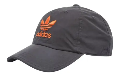 Adidas Originals Cotton And Polyamide Baseball Caps Men's Carbon Gray