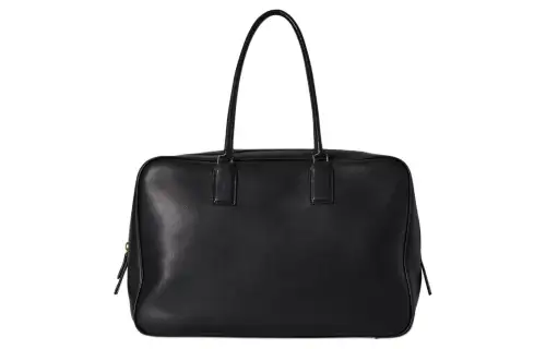 THE ROW Calfskin Bowling Bag, Handbag Women's Black