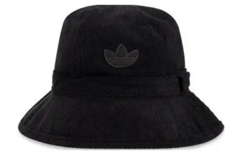 Adidas Originals Recycled Polyester Bucket Hats Unisex Black