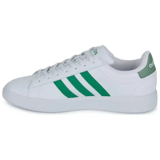 Adidas Neo GRAND COURT Skateboard Shoes Men Low-Top White/Green