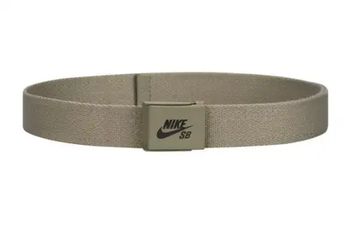 Nike Logo Letter Belts Unisex Olive Width 3.8CM