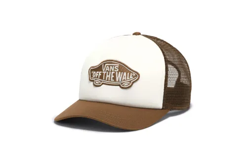 Vans Polyester Baseball Caps Unisex Brown
