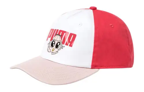 PUMA Cotton Baseball Caps Kids' Red